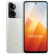 plus会员：vivo iQOO Z8x5G手机 iqooz8x 月瓷白8+128GB全网通 官方标配