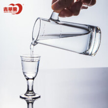PLUS会员：青苹果 白酒杯分酒器套装 一壶一杯