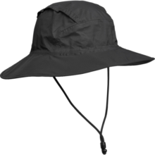 迪卡侬（DECATHLON）帽子男户外帽宽檐渔夫帽防水遮阳女太阳帽ODA 黑色 L（60_62cm）可调节