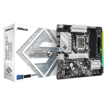 华擎（ASRock）B660M Steel Legend 钢铁传奇 DDR4 主板 支持 CPU 13700F/13400F（Intel B660/LGA 1700）