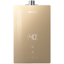 能率（NORITZ）燃气热水器13升 全面屏幻彩系列 搭载水量伺服器 一键节能天然气GQ-13EP5AFEX(JSQ25-EP5A)防冻