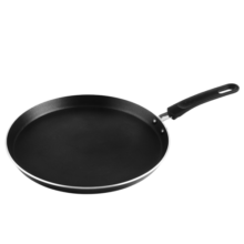 炊大皇（COOKER KING）班戟24cm平底锅 易洁不粘锅煎锅 煎饼蛋皮班戟皮 电磁炉通用 J24G
