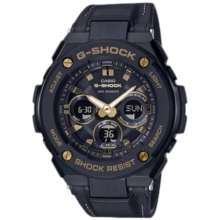 卡西欧（CASIO）王一博同款钢铁之心太阳能防水智能蓝牙手表男情人节礼物 蓝牙款GST-B400-1A
