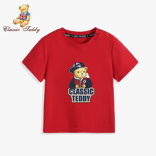 PLUS会员：Classic Teddy 精典泰迪 儿童短袖T恤 男女童任选3件