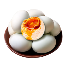 需首购：荆八宝 即食流油咸鸭蛋 红心起沙 50-60g*6枚