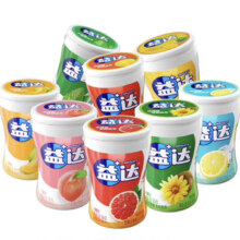 再补券、PLUS会员：益达 木糖醇无糖口香糖 混合口味56g（40粒）*4瓶