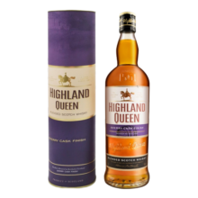 高地女王（Highland Queen）洋酒 雪莉桶 苏格兰调配型威士忌 英国原瓶进口洋酒700ml 单支装