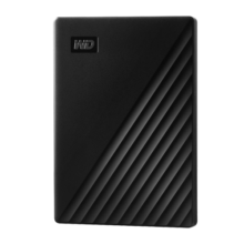 西部数据（WD）2TB 移动硬盘 USB3.0 My Passport随行版2.5英寸 黑 机械硬盘 手机电脑外置外接 加密兼容Mac
