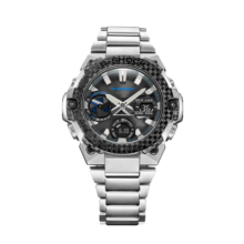 卡西欧（CASIO）手表男士G-SHOCK钢铁坚毅之心运动电子表礼物GST-B400XD-1A2PFT