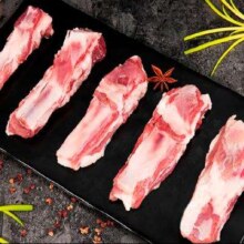 PLUS会员：LAOHEQIAO 涝河桥 宁夏滩羊 国产羔羊排 1.2kg*2件