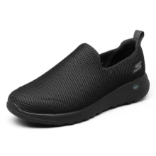 斯凯奇（Skechers）男鞋休闲鞋 厚底减震健步鞋 网面鞋54626/54609/54600 54600/全黑色/BBK 42