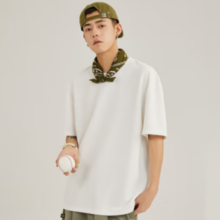 PLUS会员！JEANSWEST 真维斯 男士夏季纯色T恤290g
