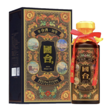 国台 年份10年（黑金）酱香型白酒 53度 500ml单瓶装 礼盒装