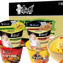 PLUS会员：康师傅 经典好汤桶面 3味8桶+尝鲜杯4杯