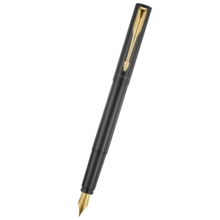 派克（PARKER）钢笔 签字笔 商务办公送礼 男女生日礼物 学生练字 威雅系列XL经典黑金夹墨水笔