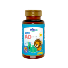 witsbb健敏思无敏维生素AD0-3岁婴幼儿ad儿童敏宝吸收90粒 AD VA:1500IU VD:500IU