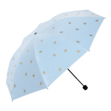 京东百亿补贴、PLUS会员：Paradise 天堂伞 防晒遮阳伞 晴雨两用  银杏飞舞 净空蓝