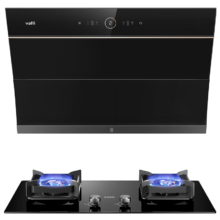 PLUS会员：VATTI 华帝 CXW-240-i11170+JZT-i10072B 侧吸式烟灶套装 天然气