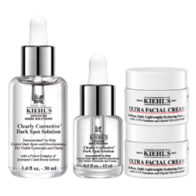 科颜氏（Kiehl's）安白瓶淡斑精华液30ml美白紧致VC护肤品礼盒生日礼物女送爱人