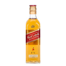 plus会员：尊尼获加  红方红牌 苏格兰 调和型威士忌 200ml 进口洋酒