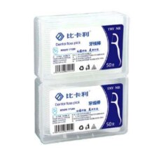 比卡利 BEECALI 牙线棒50支/盒*1盒