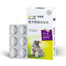88VIP会员：拜宠清 狗狗专用 体内驱虫咀嚼片 2kg以上犬用 6粒