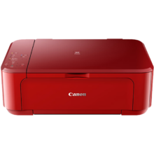 PLUS会员: 佳能（Canon）MG3680红色 无线家用彩色喷墨多功能一体机（打印/复印/扫描/自动双面 ）