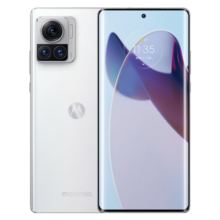 摩托罗拉moto X30 Pro 新骁龙8+ 2亿像素 支持125W闪充 144Hz曲面臻彩屏 5G手机 12GB+512GB 晴霜白