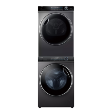 Haier 海尔 纤美系列 XQG100-BD14176LU1+HBNS100-FQ176U1 热泵式洗烘套装