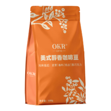 需首购、PLUS会员: OKR 美式醇香咖啡豆 500g