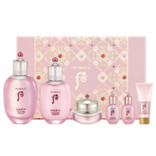 后Whoo拱辰享水妍水乳霜护肤品6件套盒套装343ml 水+乳+面霜+洗面奶