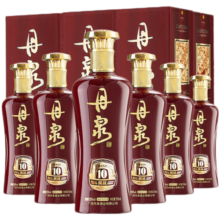丹泉【加量不加价】广西丹泉酒 洞藏10  50度酱香型白酒礼盒加量装 50度 558mL 6瓶 整箱装