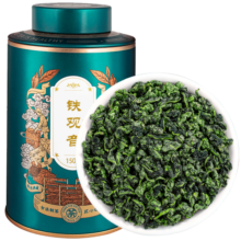 御龙韵 铁观音茶叶乌龙茶2023年新茶兰花香清香型铁观音罐装 150克*1罐