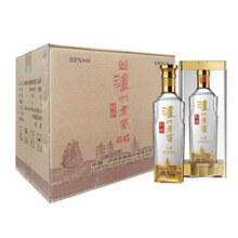[正品保证、假一赔十]泸州老窖 特曲晶彩 52度 500ml 浓香型白酒 *6瓶 整箱装 纯粮浓香型白酒