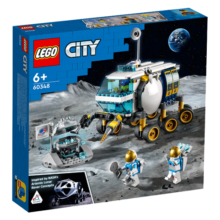 乐高（LEGO）积木玩具 城市系列 60348 月面探测车 6岁+ 新年礼物 摆件