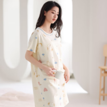 PLUS会员！FENTENG 芬腾 纯棉睡裙家居服