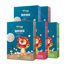 禾泱泱酸奶溶豆 宝宝零食 FD冻干技术 高钙含益生菌 入口易溶 2阶酸奶溶豆5盒装（全口味各1盒）