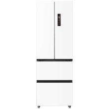 预售、PLUS会员：Midea 美的 MR-418WFPE 60cm薄法式多门四开门电冰箱超薄 418升