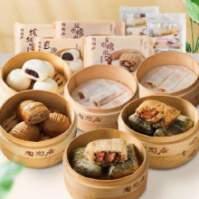 plus会员：陶陶居 广式早餐点心 任选6件（虾饺 肠粉 肉卷 包子等）