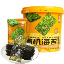 plus会员、概率券：派绅 有机即食拌饭海苔 菠萝味桶装2gx14袋
