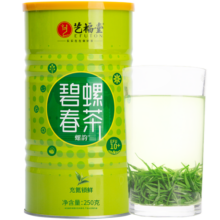 艺福堂绿茶碧螺春茶特级250g2024明前新茶嫩芽江苏云雾茶叶自己喝嫩栗香