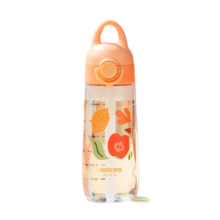 PLUS会员：HAERS 哈尔斯 儿童tritan吸管杯 450ml