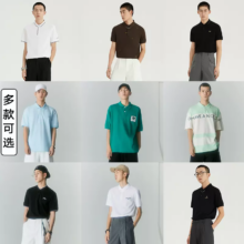 GXG奥莱 断码 多色多款休闲时尚POLO合集 黑色通勤POLO衫-GD1240527C