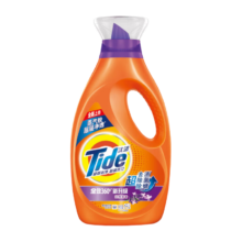 plus会员、概率券：Tide 汰渍 2合1洁净透亮洗衣液 1kg 淡雅薰香