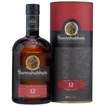 布纳哈本（Bunnahabhain）12年 单一麦芽苏格兰威士忌 700ml 进口洋酒