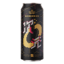 PLUS会员：PEARL RIVER 珠江啤酒 9度 次元纯生啤酒 （500ml*24听+送白啤500ml*3听）*2件