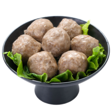 趣十八番潮汕手打牛肉丸1000g  正宗潮州牛筋丸 火锅食材烧烤空气炸锅丸子 牛肉丸500g+牛筋丸500g