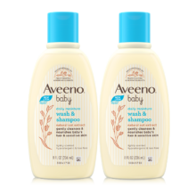 PLUS会员：Aveeno 艾惟诺 婴儿每日倍护洗发沐浴露二合一 236ml*2