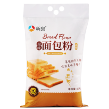 新良原味面包粉 高筋面粉 烘焙原料 面包机专用小麦粉 2.5kg