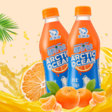 PLUS会员！北冰洋 老北京桔汁汽水  300ml*6瓶